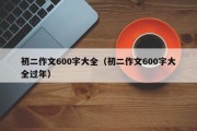 初二作文600字大全（初二作文600字大全过年）